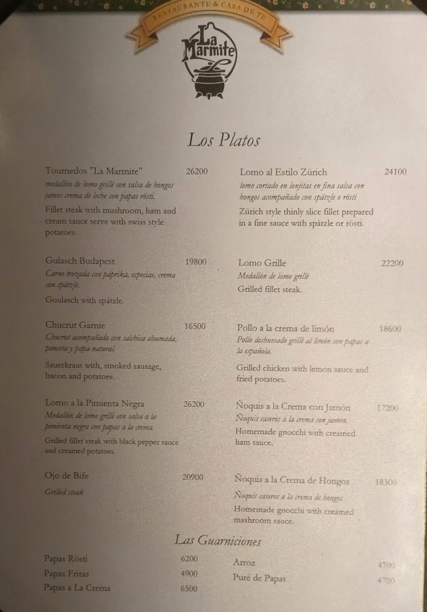 La Marmite Menu - Image 3