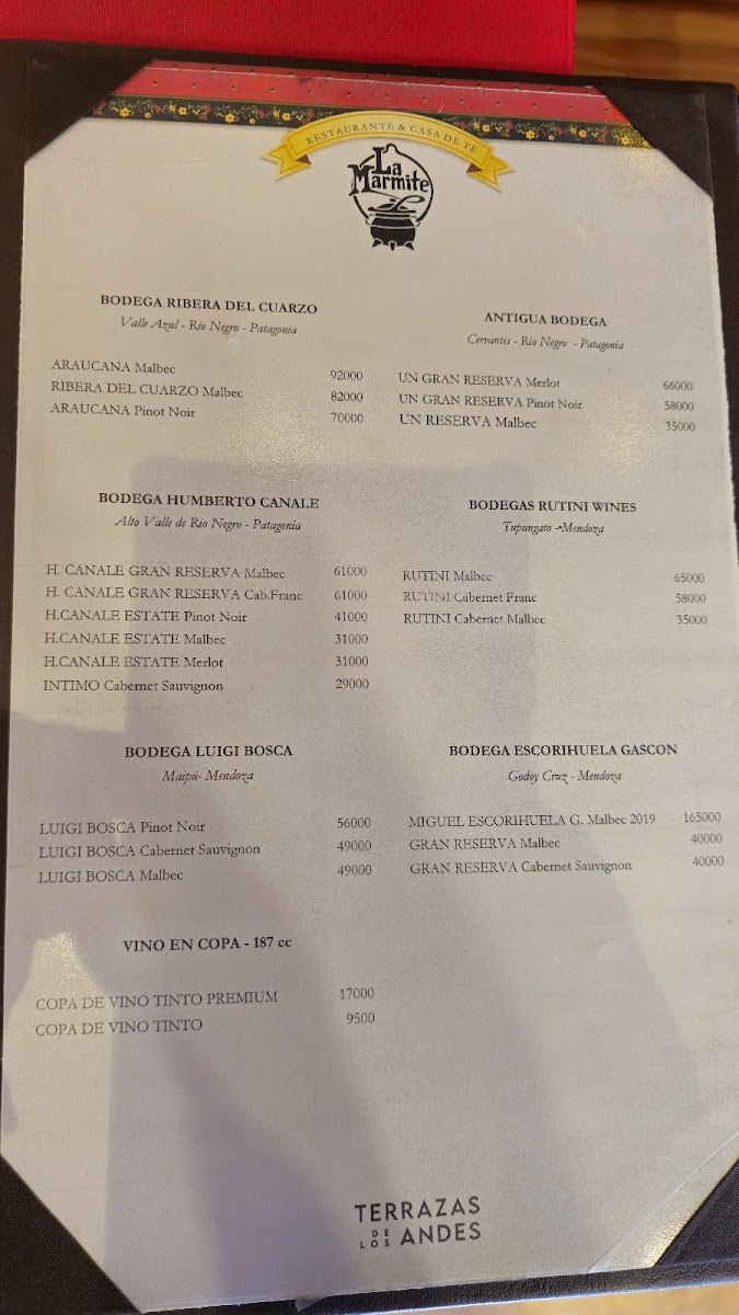 La Marmite Menu - Image 6